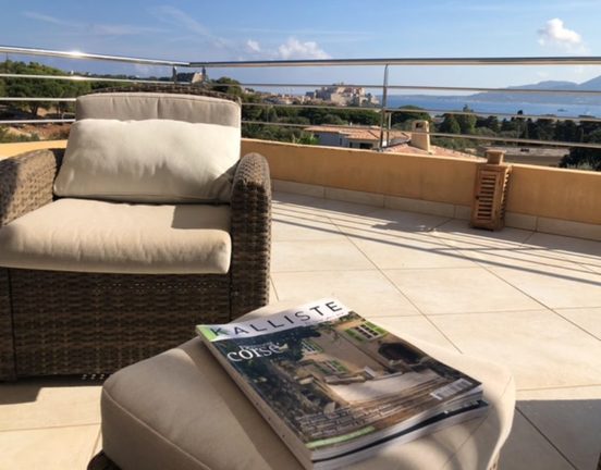 Maison Calvi vue mer